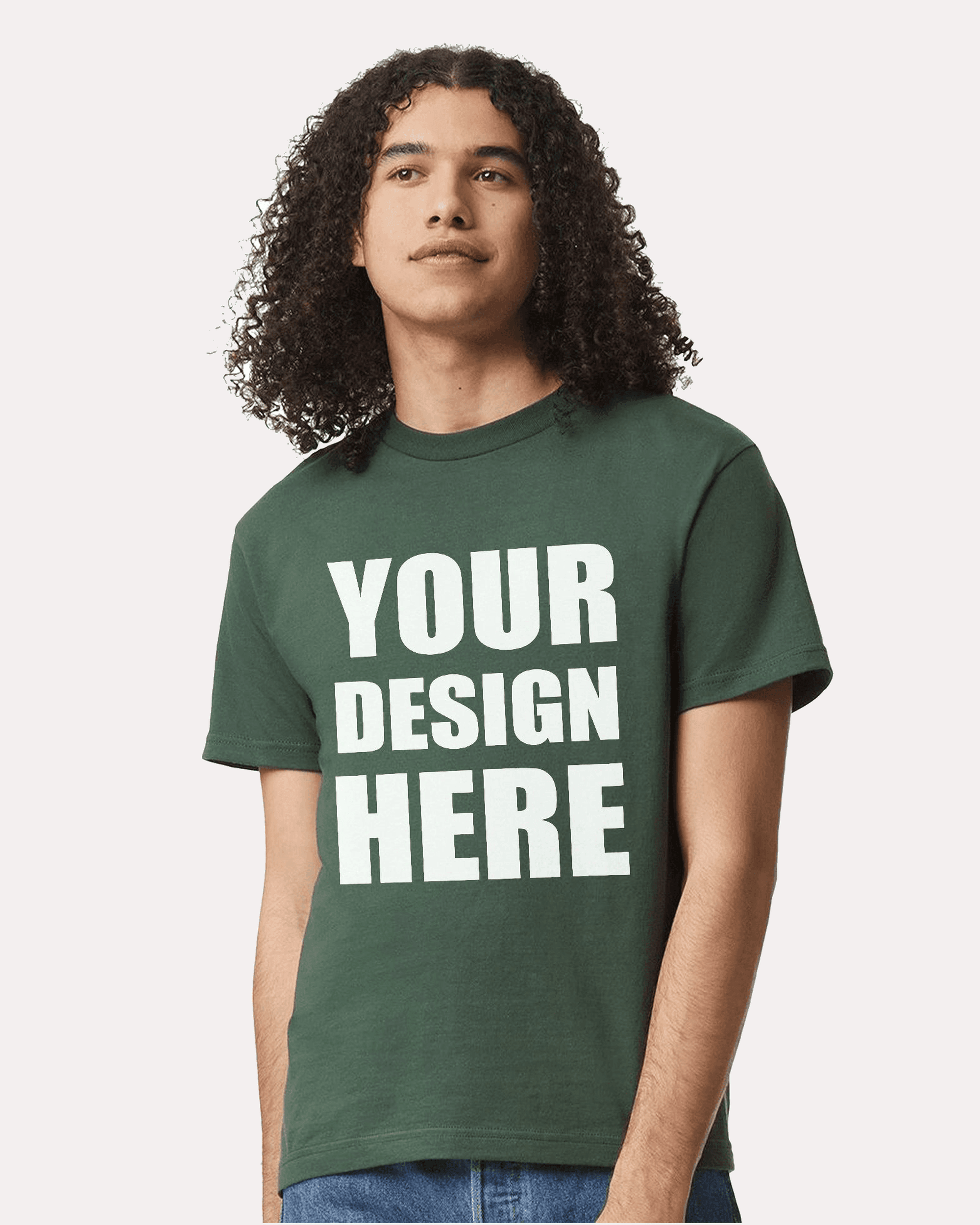 Custom Heavyweight Cotton T-Shirt - Retail Blank