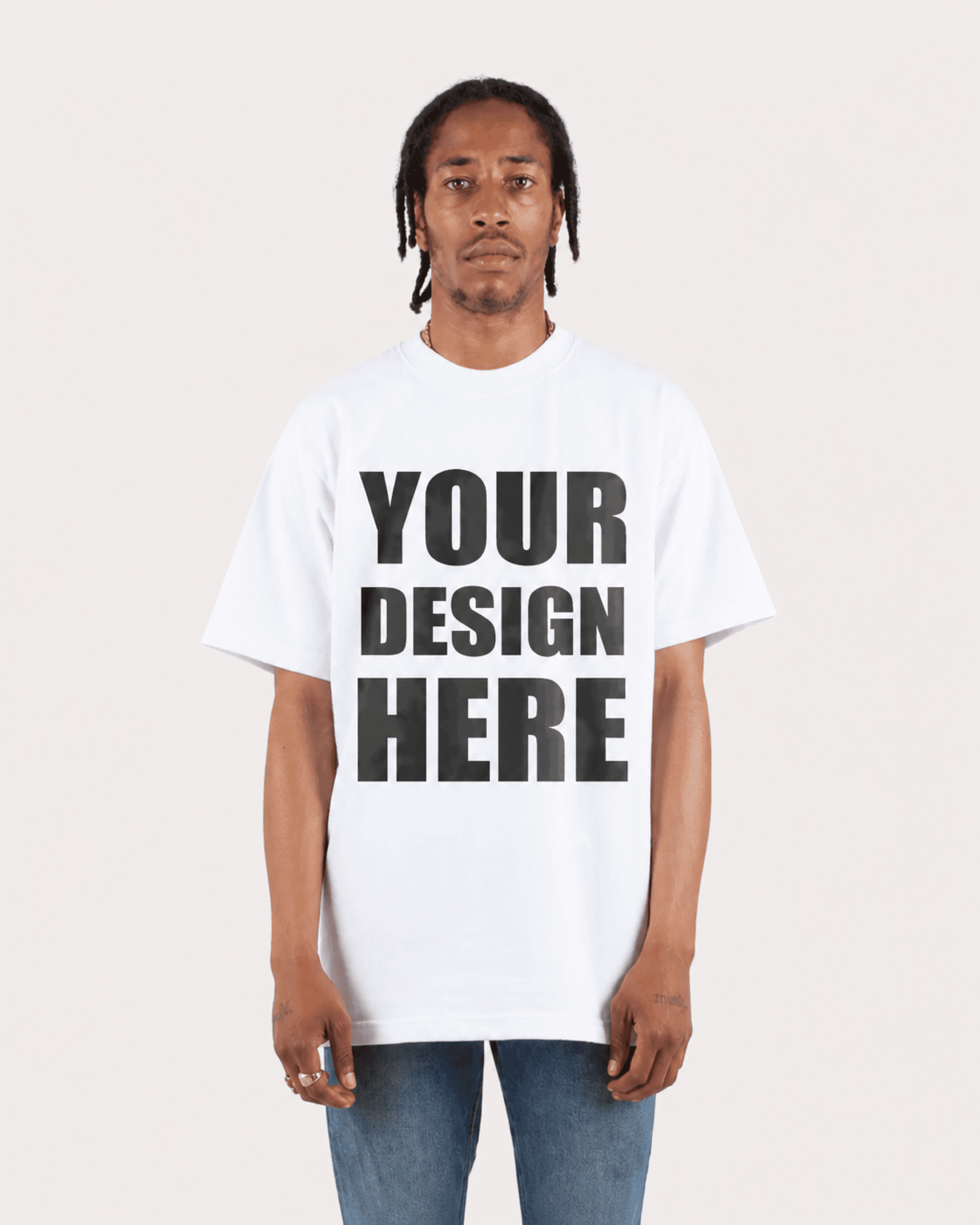 Custom Shaka Wear Max Heavyweight Short Sleeve T-Shirt - Premium Blank