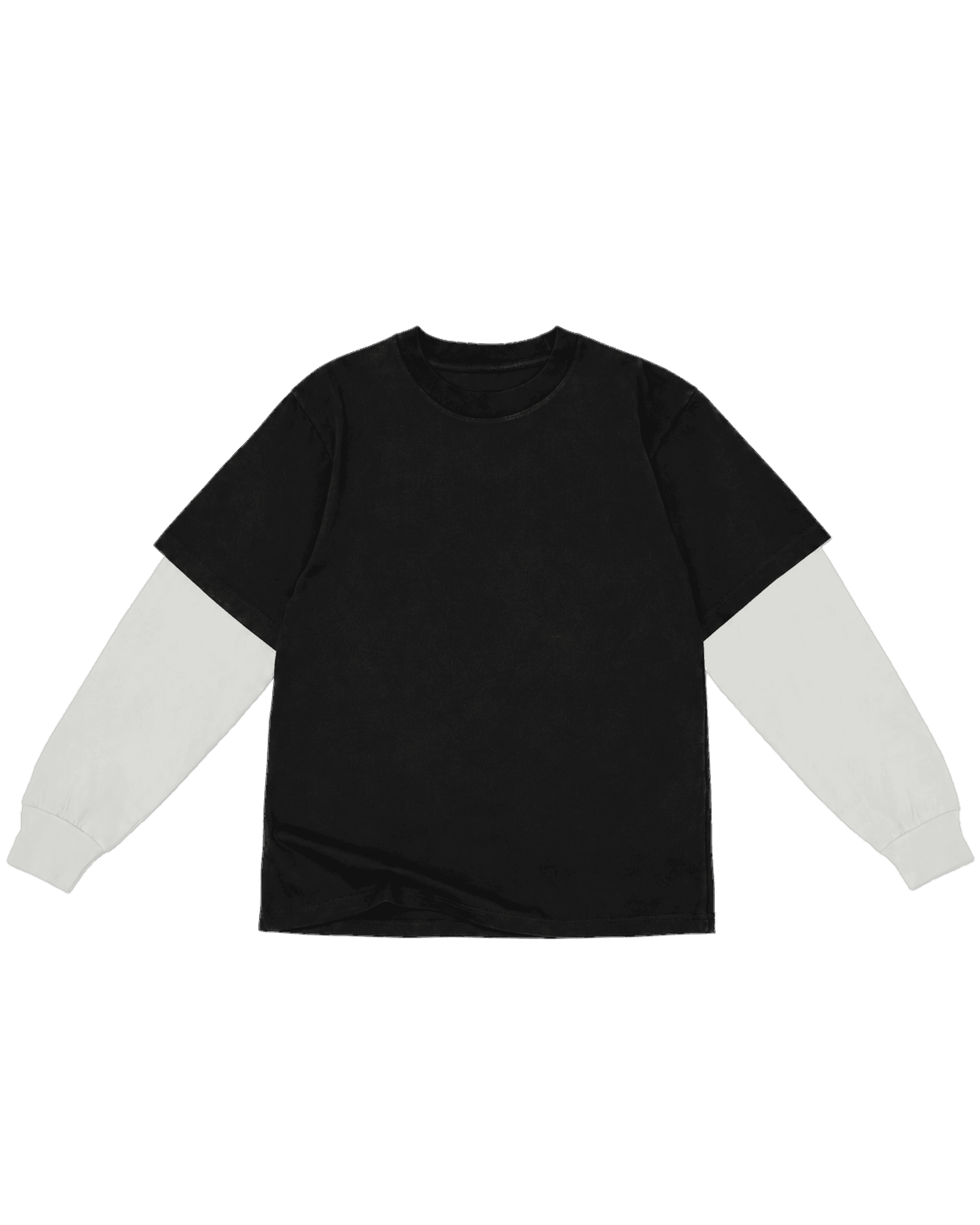 Kids 7.5oz Oversized Box 2Fer Long Sleeve Tee