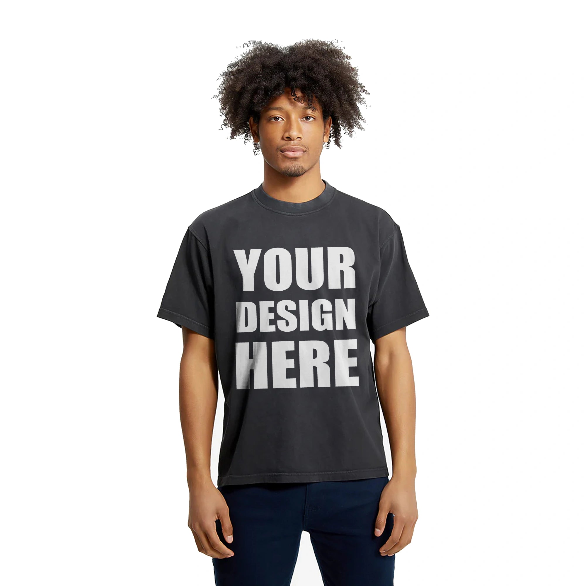 Custom Lane Seven Cropped Urban Heavy T-Shirt - Retail Blank