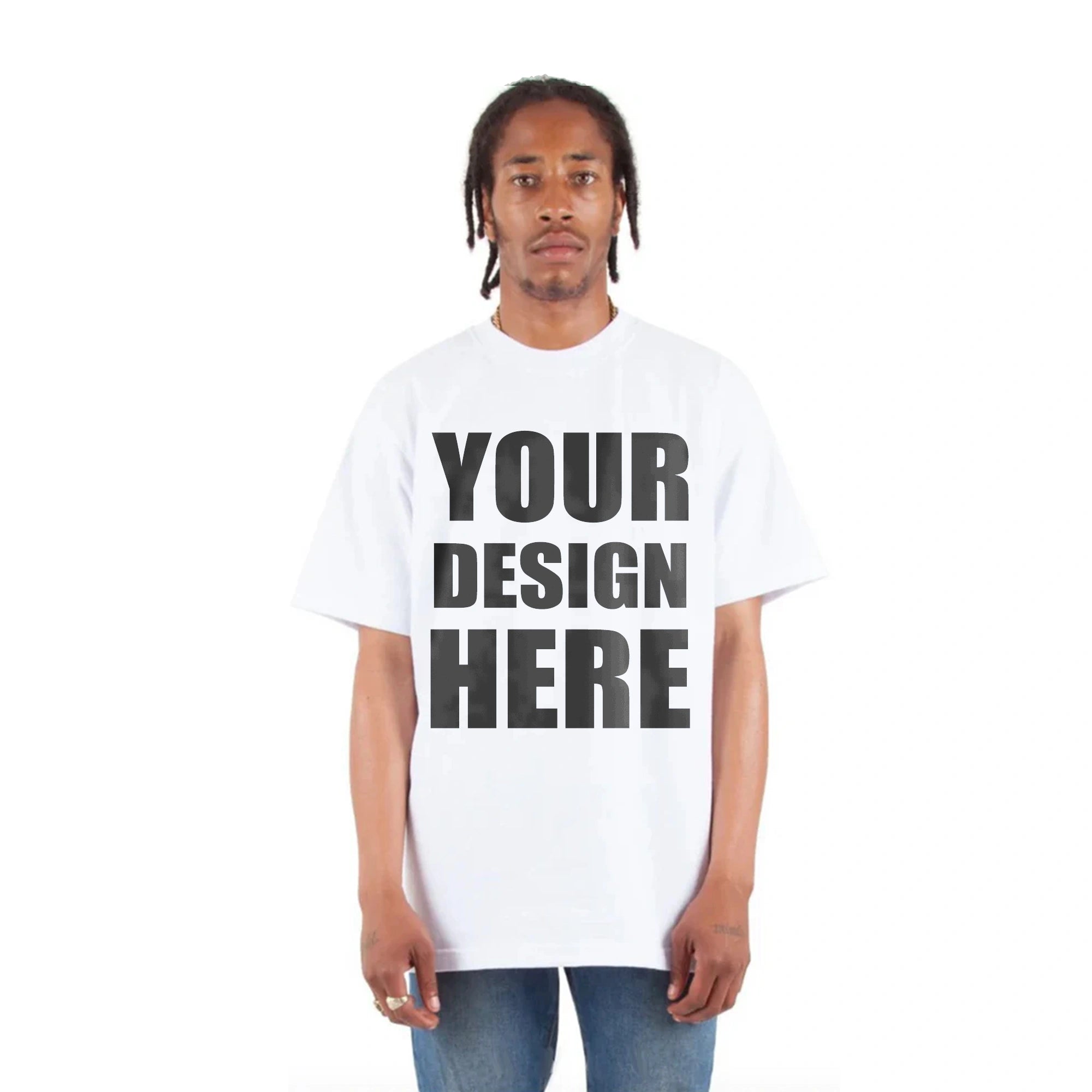 Custom Shaka Wear Max Heavyweight Short Sleeve T-Shirt - Premium Blank